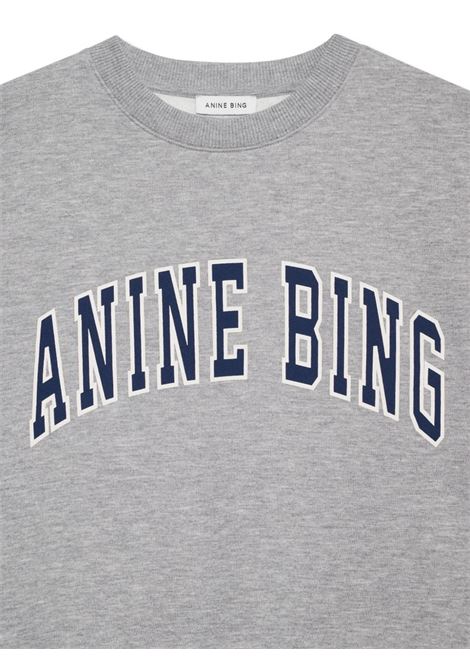 spencer sweatshirt woman grey ANINE BING | A-08-11531GRM1